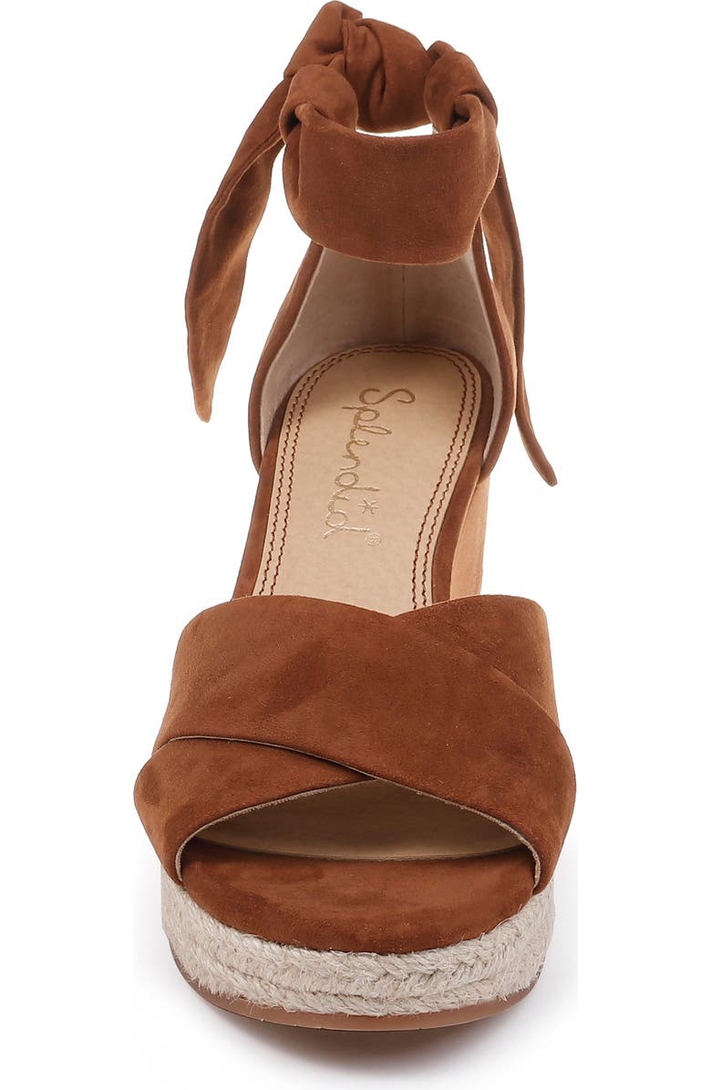 Splendid Terrence Ankle Wrap Wedge Sandal, Alternate, color,
