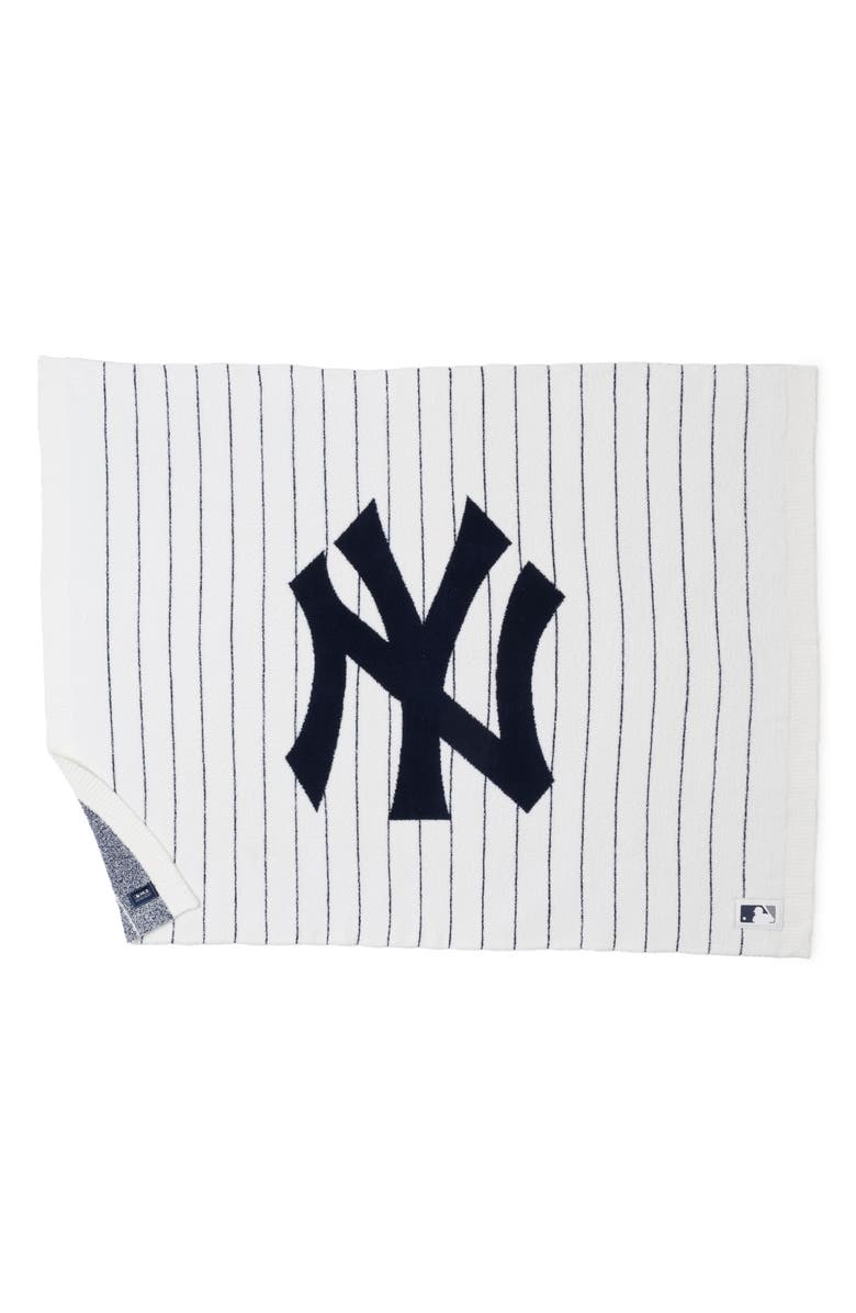 Barefoot Dreams<sup>®</sup> CozyChic<sup>®</sup> New York Yankees Throw Blanket, Alternate, color, Yankees Multi