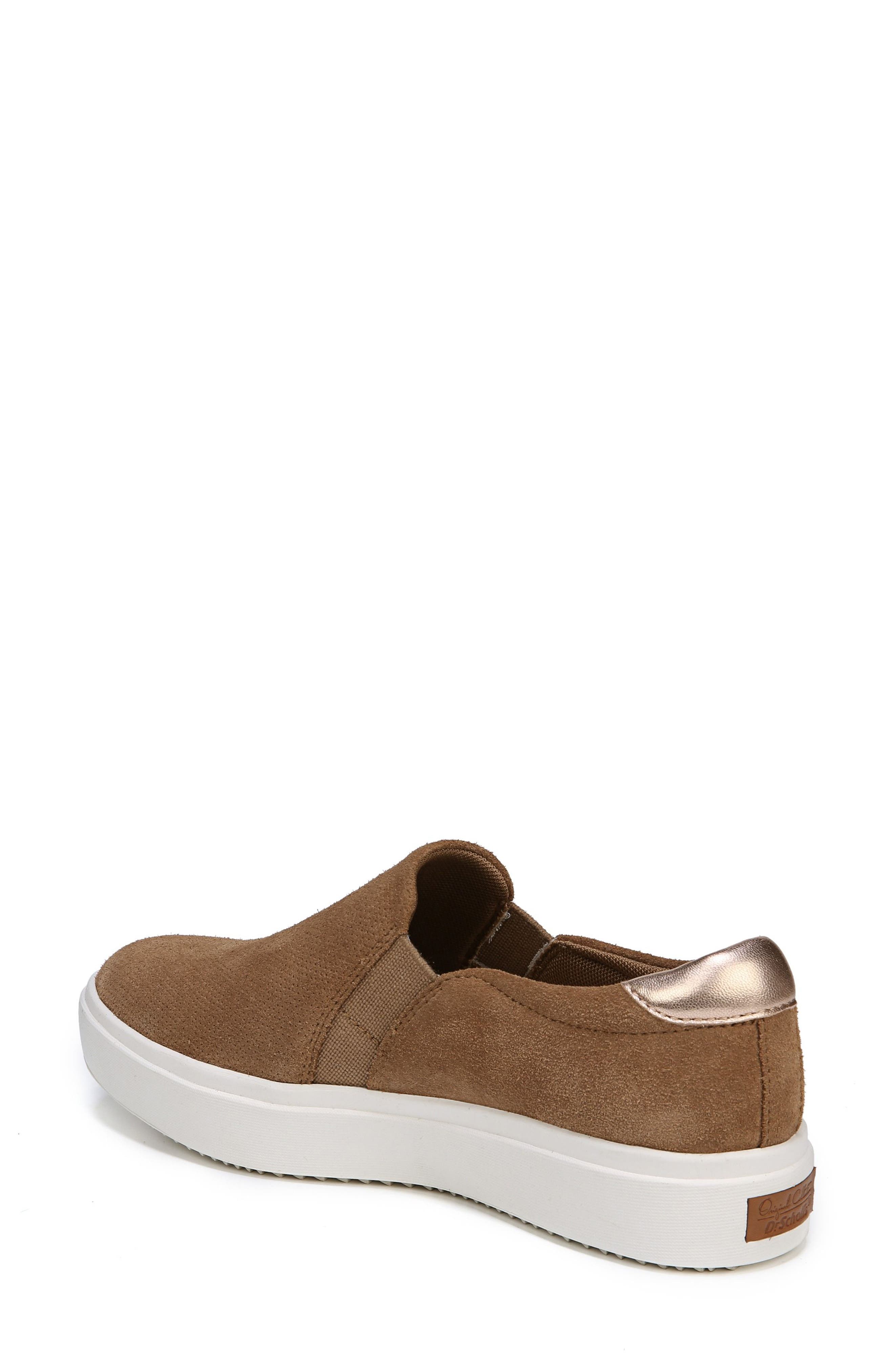 Leta Slip-On Sneaker, Alternate, color, BROWN SUEDE