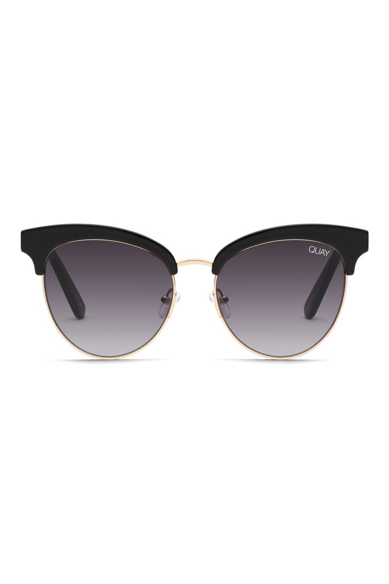 Australia Cherry 56mm Sunglasses, Main, color, BLACK / SMOKE