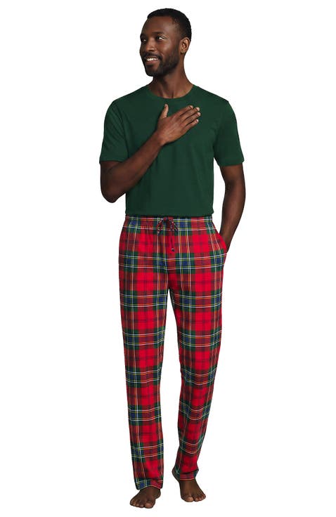 Short Sleeve Knit Jersey Pajama Set