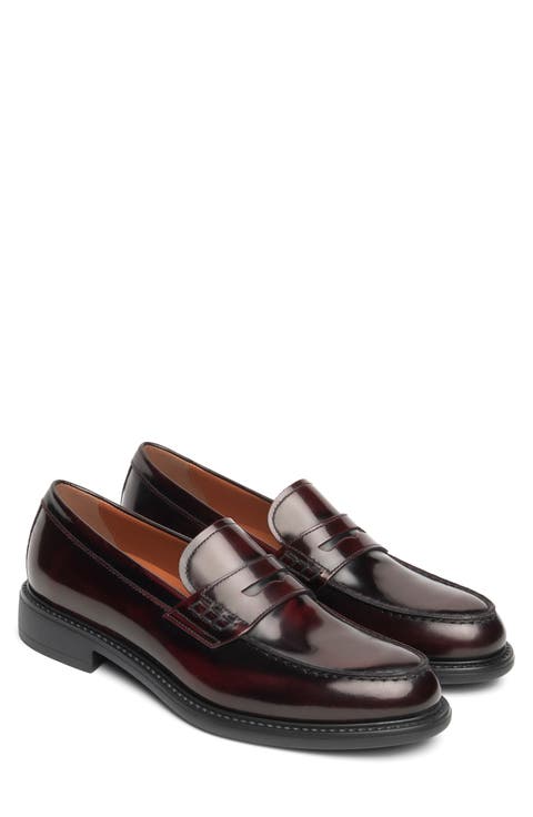 Leather Penny Loafer
