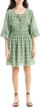 MAX STUDIO Puff Sleeve Minidress