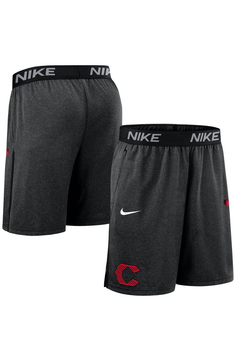 Nike Men's Nike  Black Cincinnati Reds Authentic Collection City Connect Performance Knit Shorts, Main, color, Black