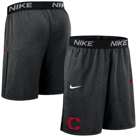Men's Nike  Black Cincinnati Reds Authentic Collection City Connect Performance Knit Shorts
