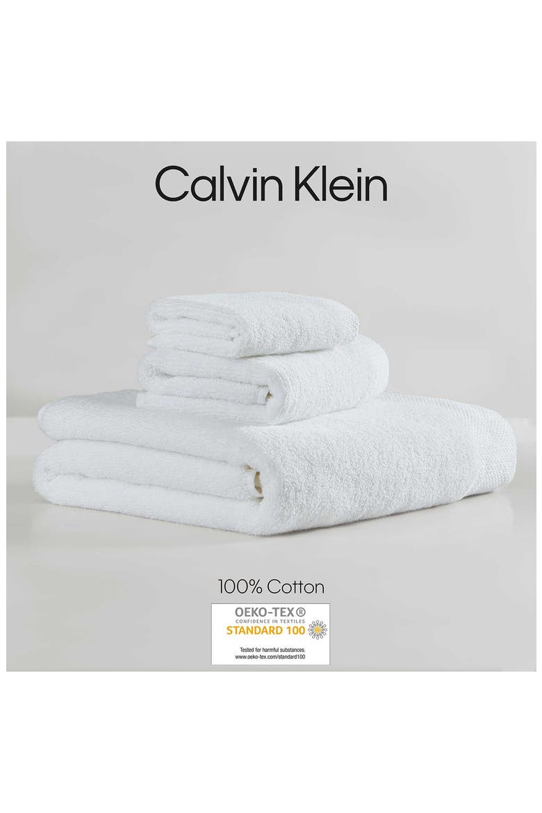 Entwine 3-Piece Towel Set, Alternate, color, WHITE