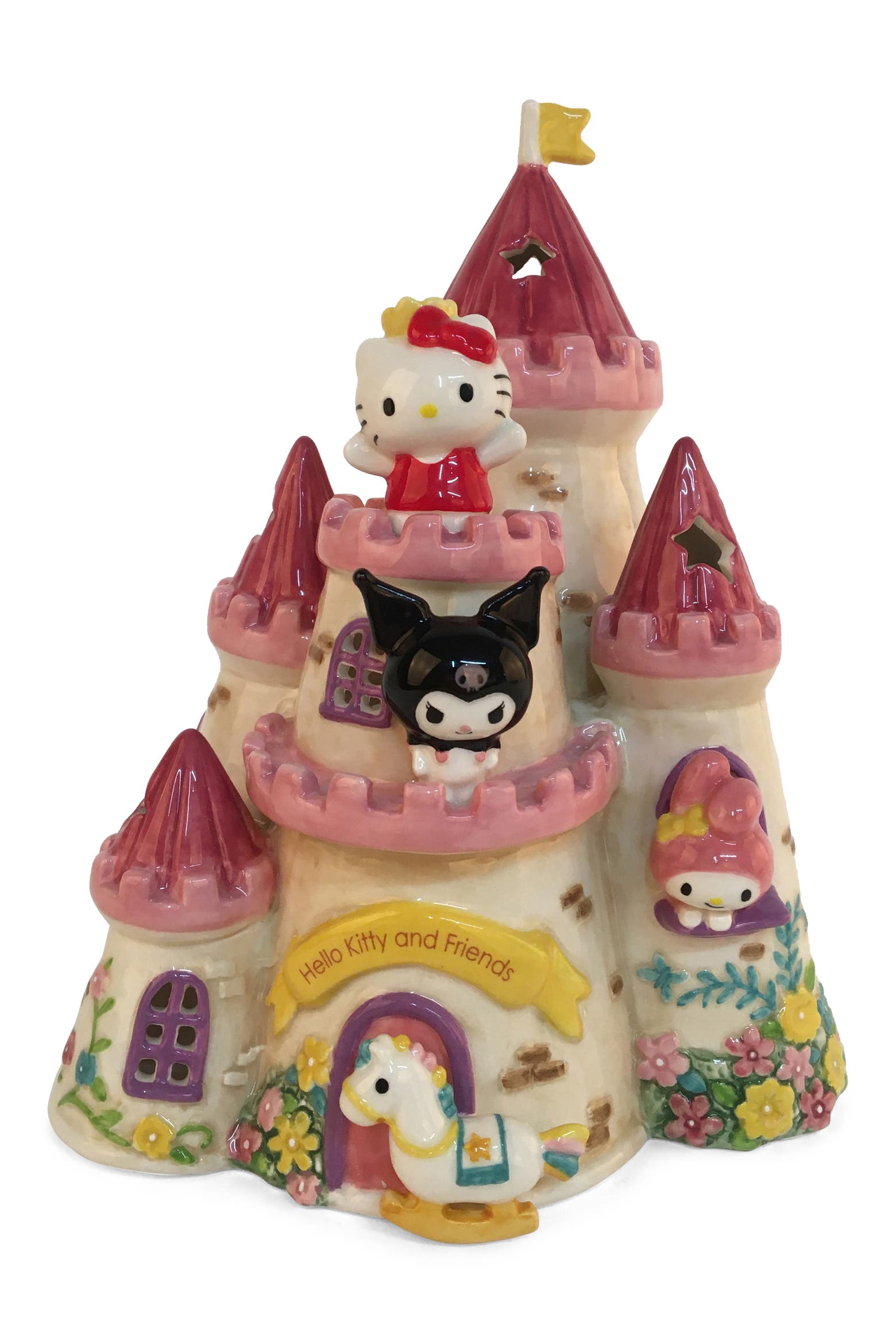Hello Litty Core Blue Sky Clayworks x Sanrio Hello Kitty® & Friends Castle Stoneware ...