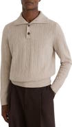 Reiss Littleton Wool Cable Knit Sweater