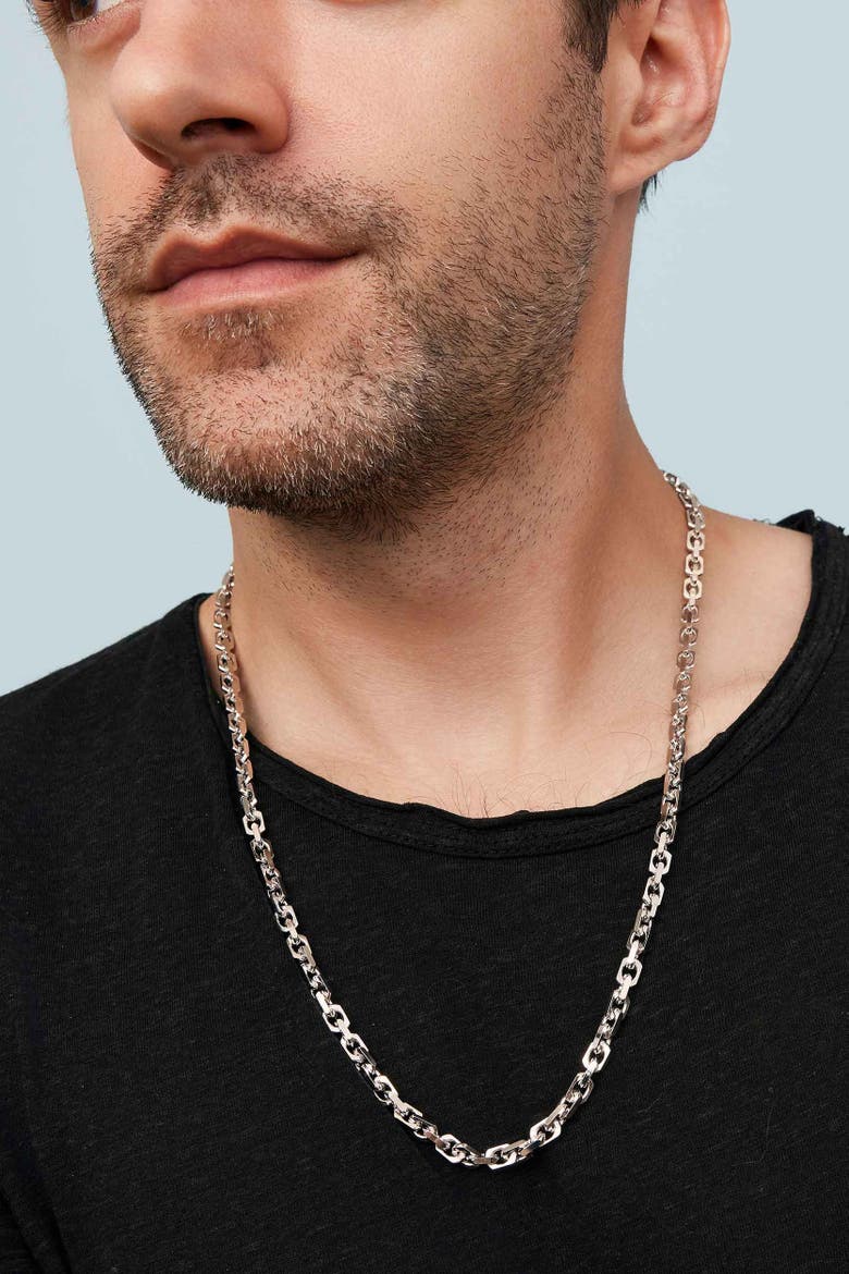 Sterling Silver Captain Link Chain, Alternate, color, Sterling Silver