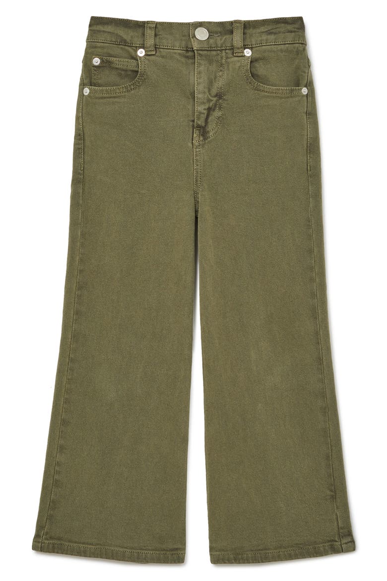 Kids' Clea Bell Bottom Jeans, Main, color, KHAKI