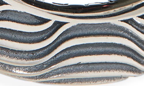 Good Art Hlywd Desert Sessions Sterling Silver Carabiner Ring In Metallic