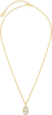 Sterling Forever Soraya Cubic Zirconia Pendant Necklace