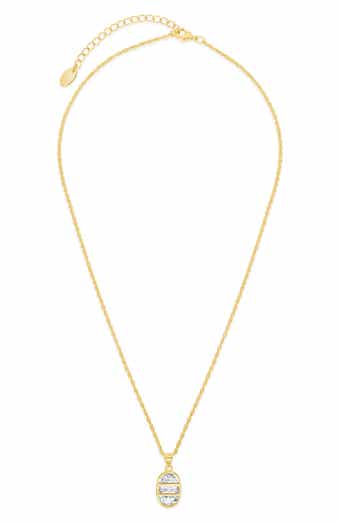 Sterling Forever Soraya Cubic Zirconia Pendant Necklace