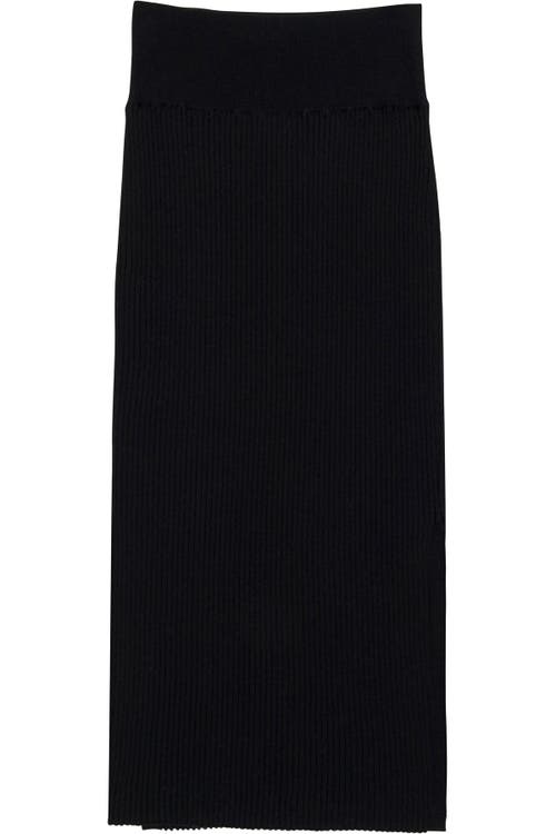 Naked Cashmere Aubrie Midi Skirt In Black