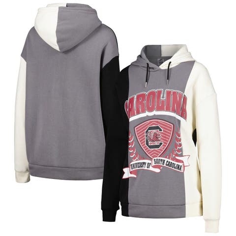 Women's Gameday Couture Black South Carolina Gamecocks Hall of Fame Colorblock Pullover Hoodie