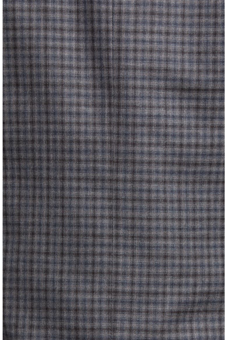 Check Wool Sport Coat, Alternate, color, DARK TAUPE