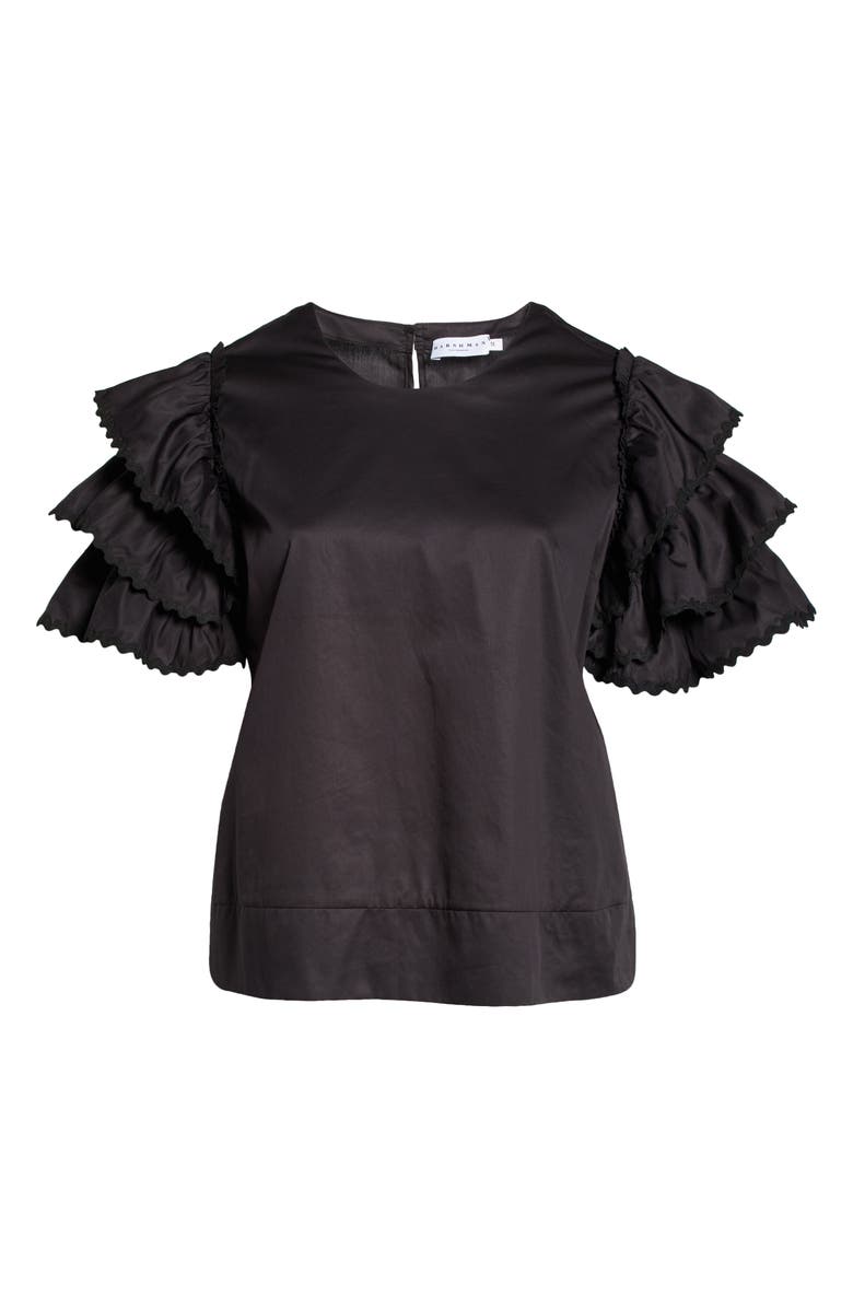 HARSHMAN Juliette Ruffle Sleeve Blouse, Alternate, color, 