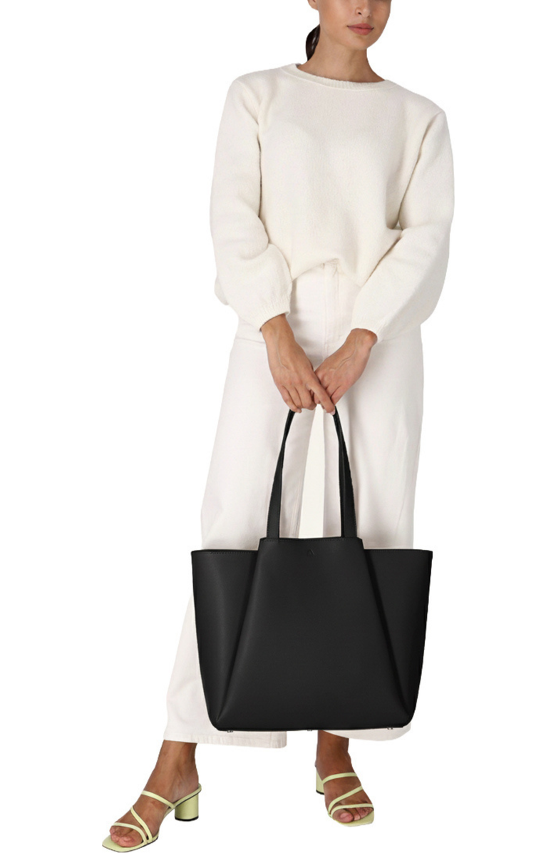 KAAI Pyramid Tote Bag, Alternate, color, Black