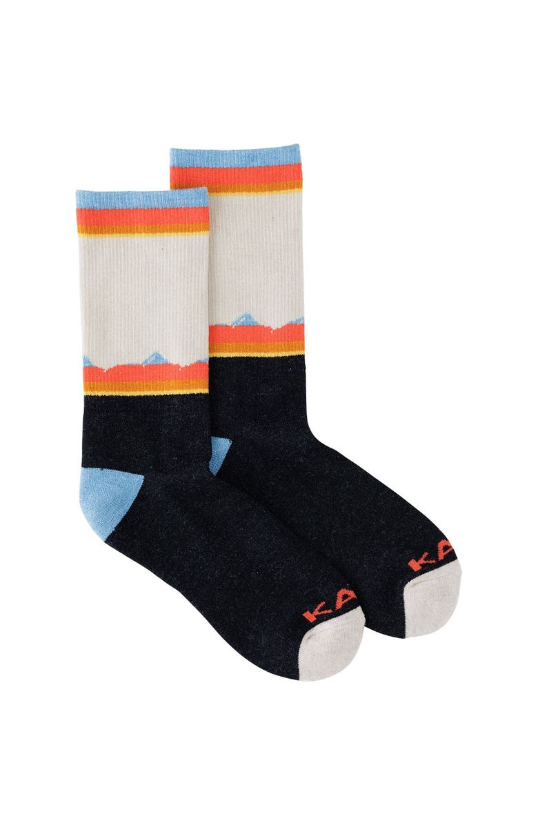 KAVU Moonwalk Sock, Alternate, color, Sunset Range