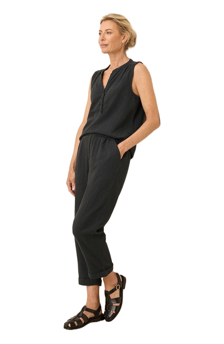 Pact Organic Cotton Coastal Double Gauze Rolled Cuff Pant, Alternate, color,