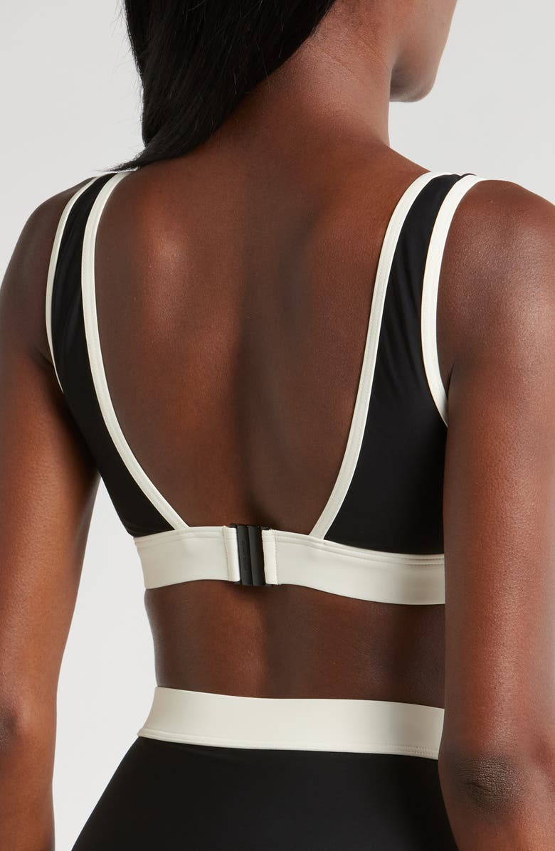 BONDI BORN Hayden Square Neck Bikini Top, Alternate, color, 