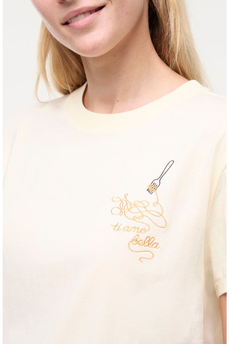 Ti Amo Pasta Bella T-Shirt, Alternate, color, AFTERGLOW