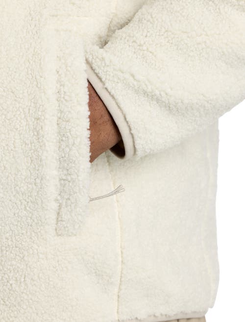 Vineyard Vines On-the-go Fleece Jacket In Stone