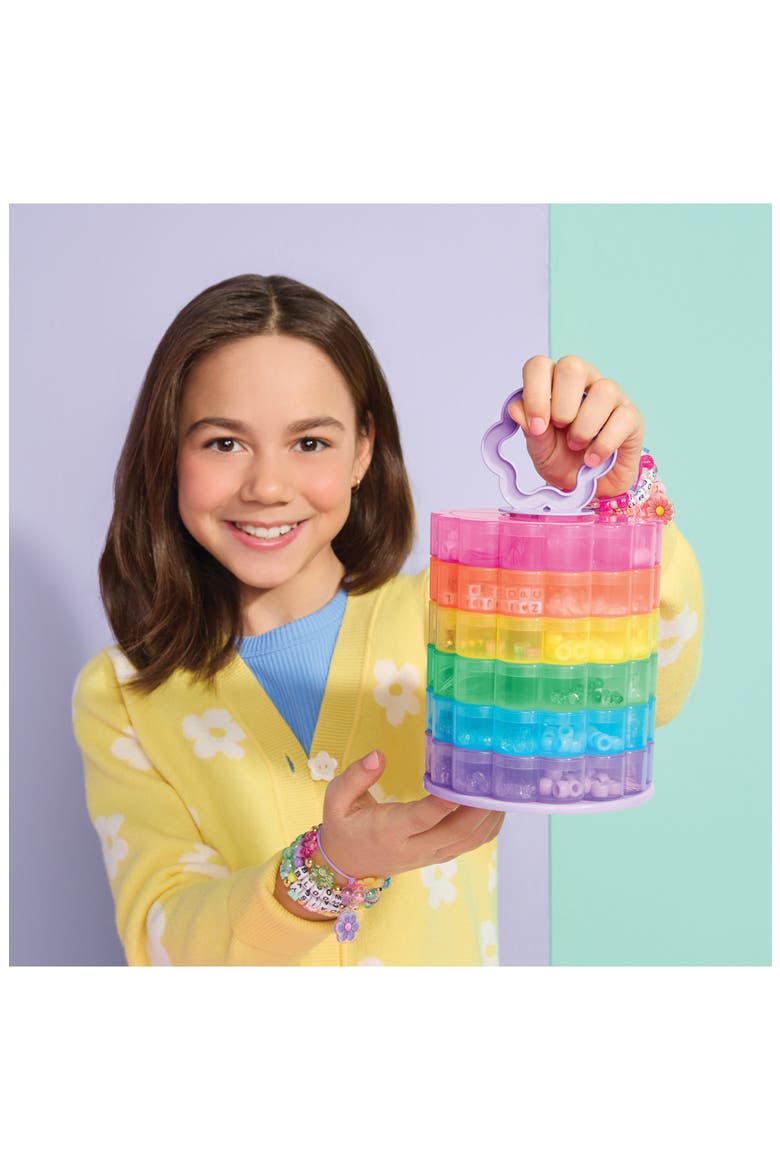 Flower Tower Beads & Storage Set, Alternate, color, MULTI