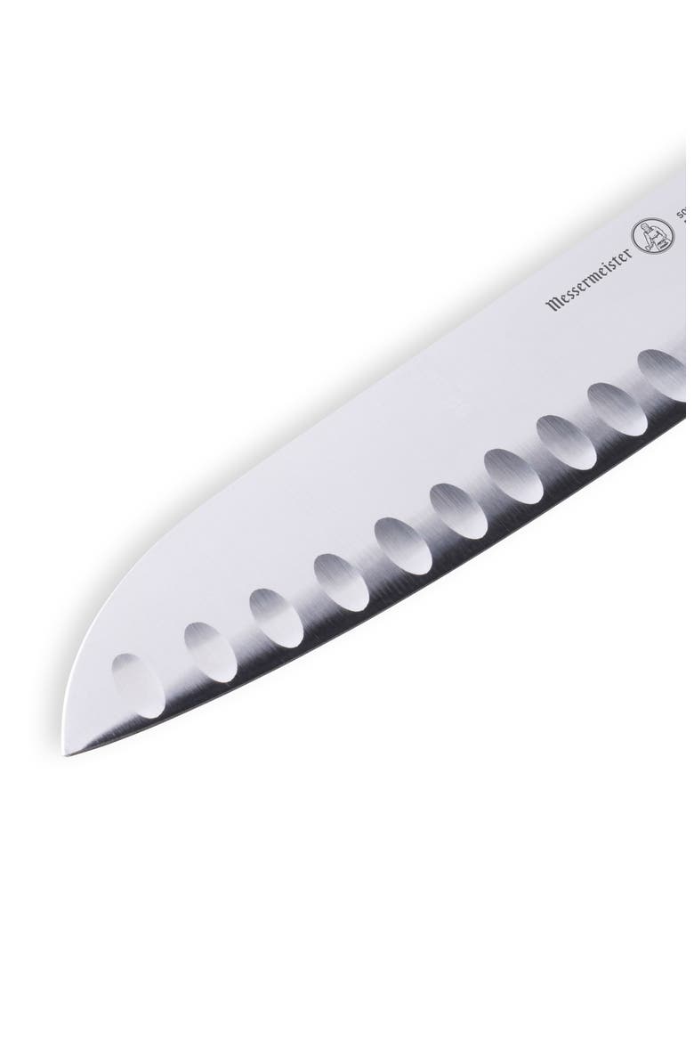 Blacksmith Santoku Knife with Kullens 6.5 inches, Alternate, color, Blacksmith