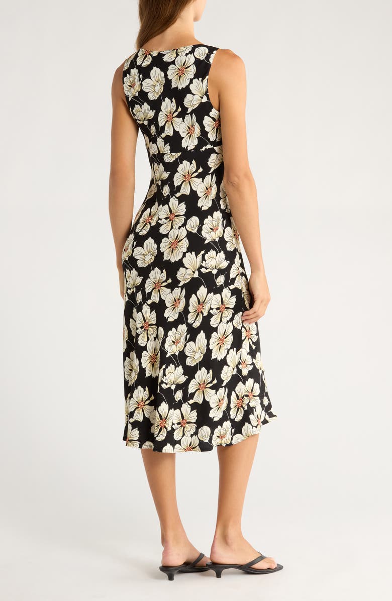 Reformation Iro Floral Dress, Alternate, color, Oriole