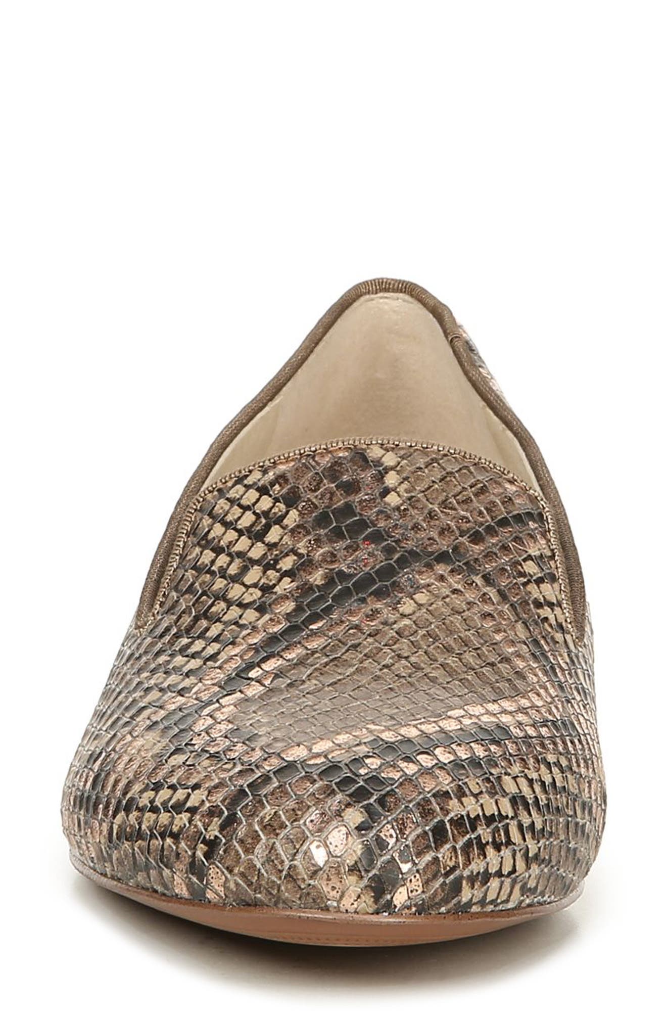 Jordy Flat, Alternate, color, PRALINE MULTI LEATHER
