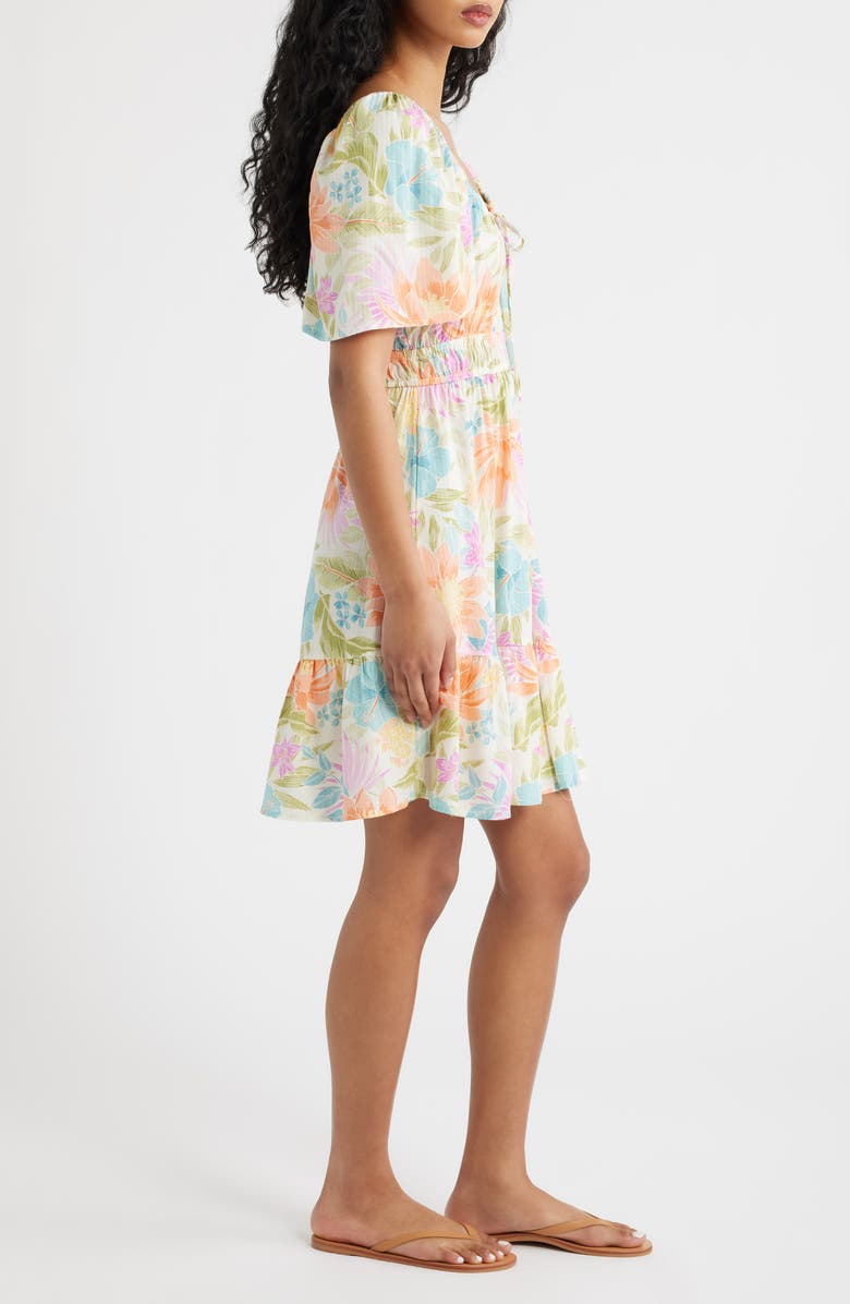 Rip Curl Catalina Island Floral Dress, Alternate, color, Orange