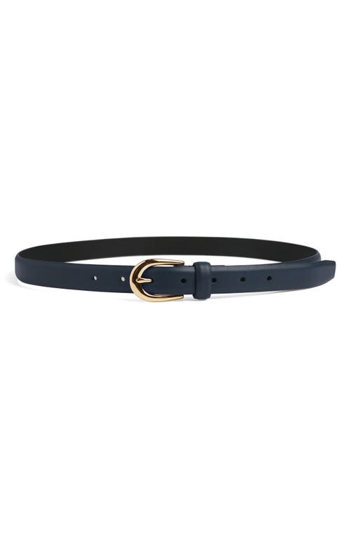 Favorite Daughter The Favorite Leather Belt In Blue