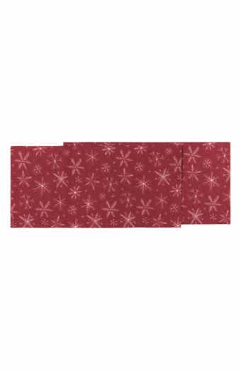 Clean Coast Snowflakes Table Runner