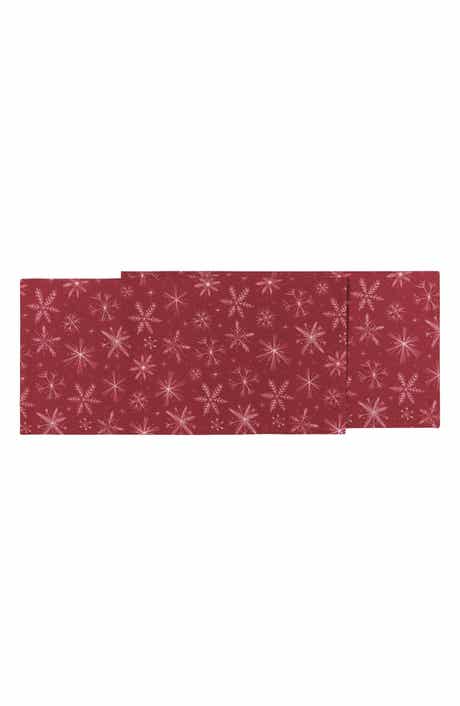 Clean Coast Snowflakes Table Runner
