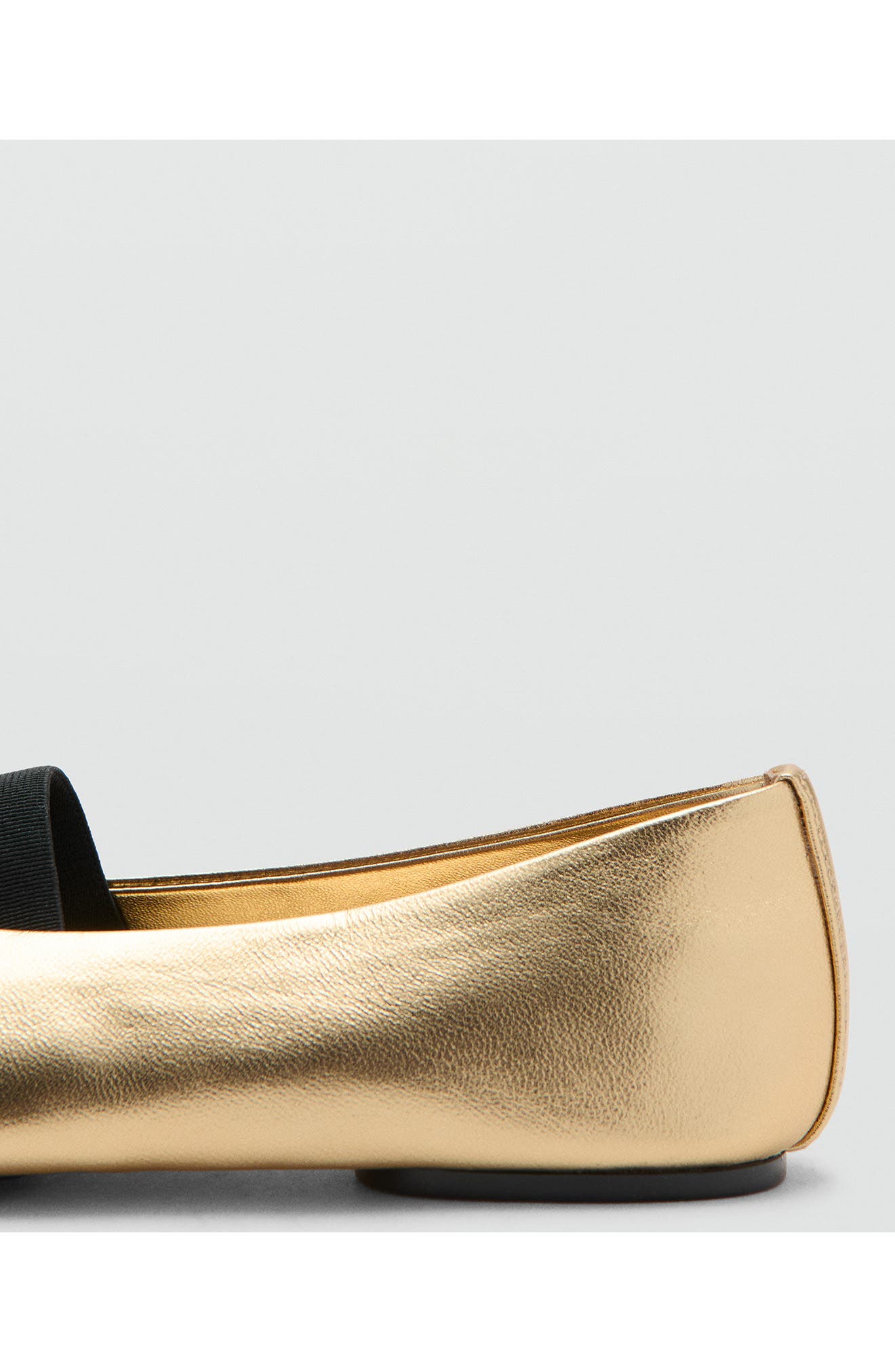Mary Jane Flat, Alternate, color, GOLD