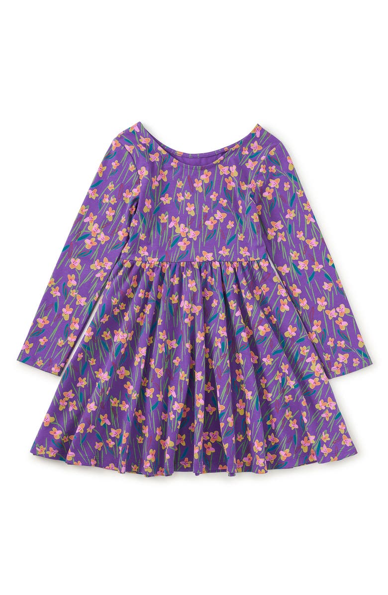 Tea Collection Printed Ballet Dress, Alternate, color, Perfume Jasmine