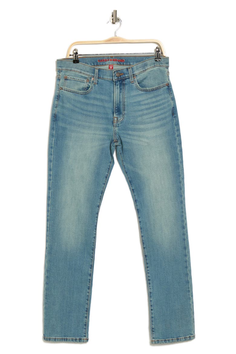 121 Slim Straight Jeans, Alternate, color, METROPOLITAN