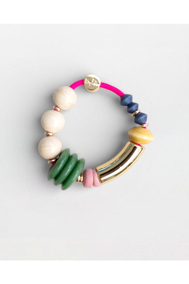 Guava Capsule Bracelet Hairtie, Main, color, Rainbow