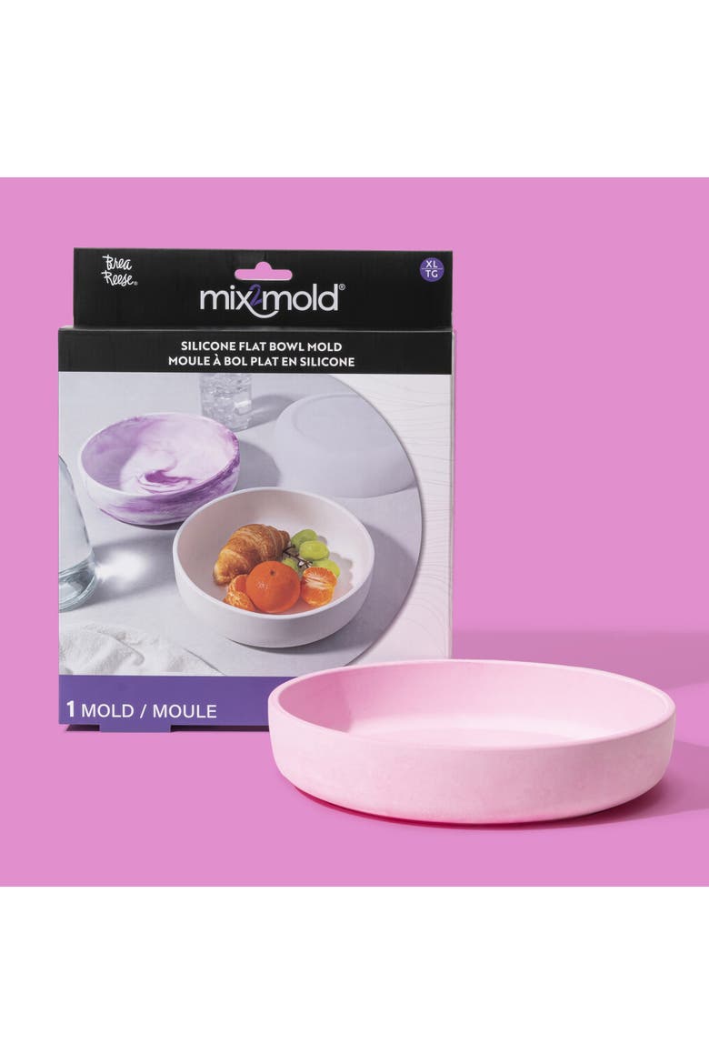 Mix2Mold Silicone Shallow Bowl Mold 1Pc, Alternate, color, Multicolored