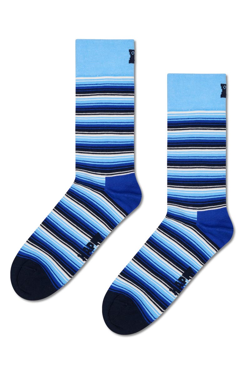 Happy Socks Assorted 4-Pack Navy Socks Gift Box, Alternate, color, Navy