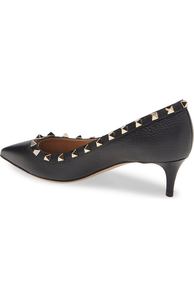 Valentino Garavani Rockstud Kitten Heel Pump, Alternate, color,
