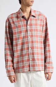 Second Layer Relaxed Fit Cotton Shirt