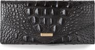 Brahmin Veronica Croc Embossed Leather Wallet