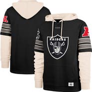'47 Men's '47  Black Las Vegas Raiders Split Zone Cornerback Duo Hoodie