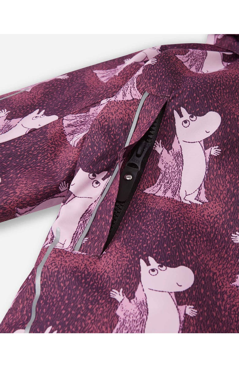 Reima Tec winter overall, Moomin Lyster, Alternate, color, Deep Purple