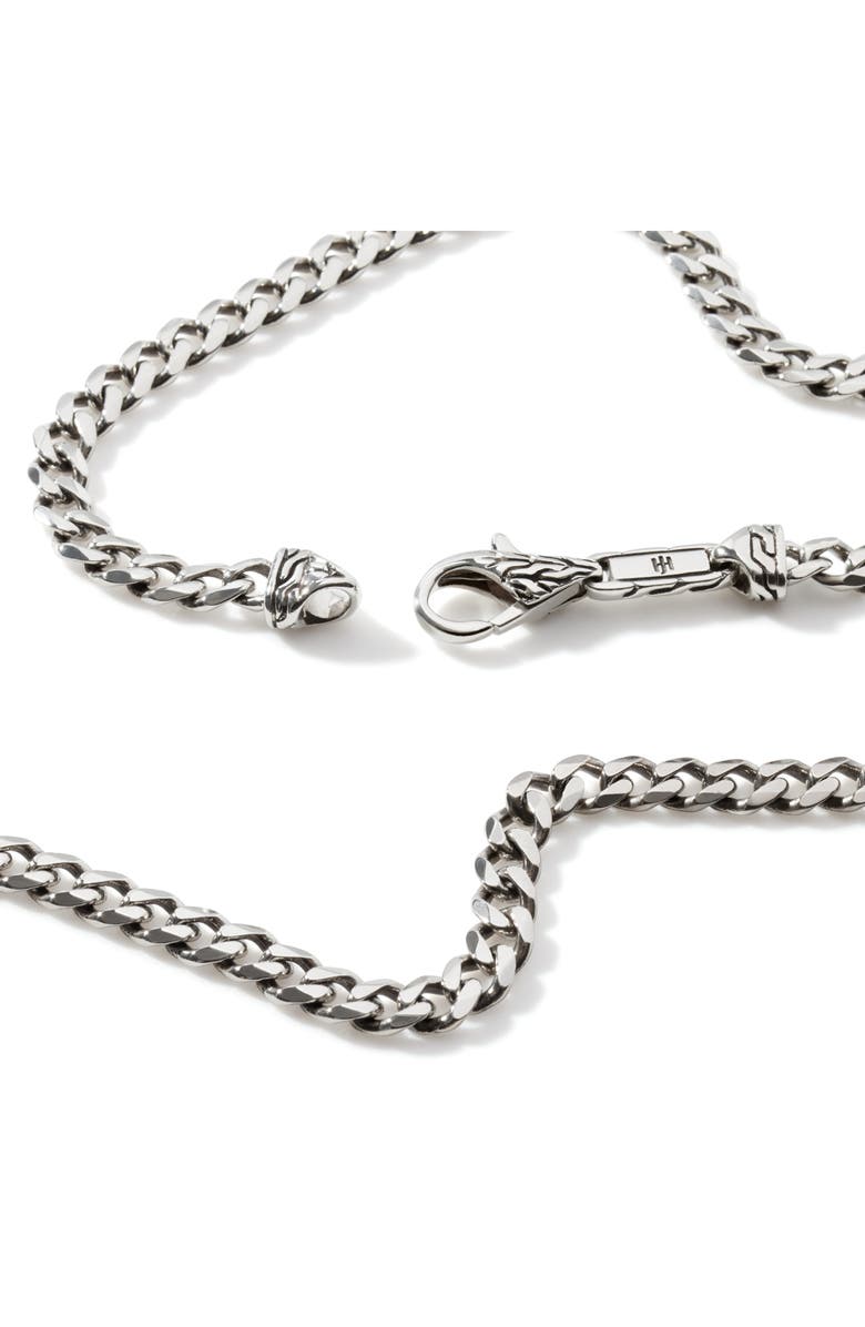 John Hardy Sterling Silver Curb Chain Necklace, Alternate, color, 