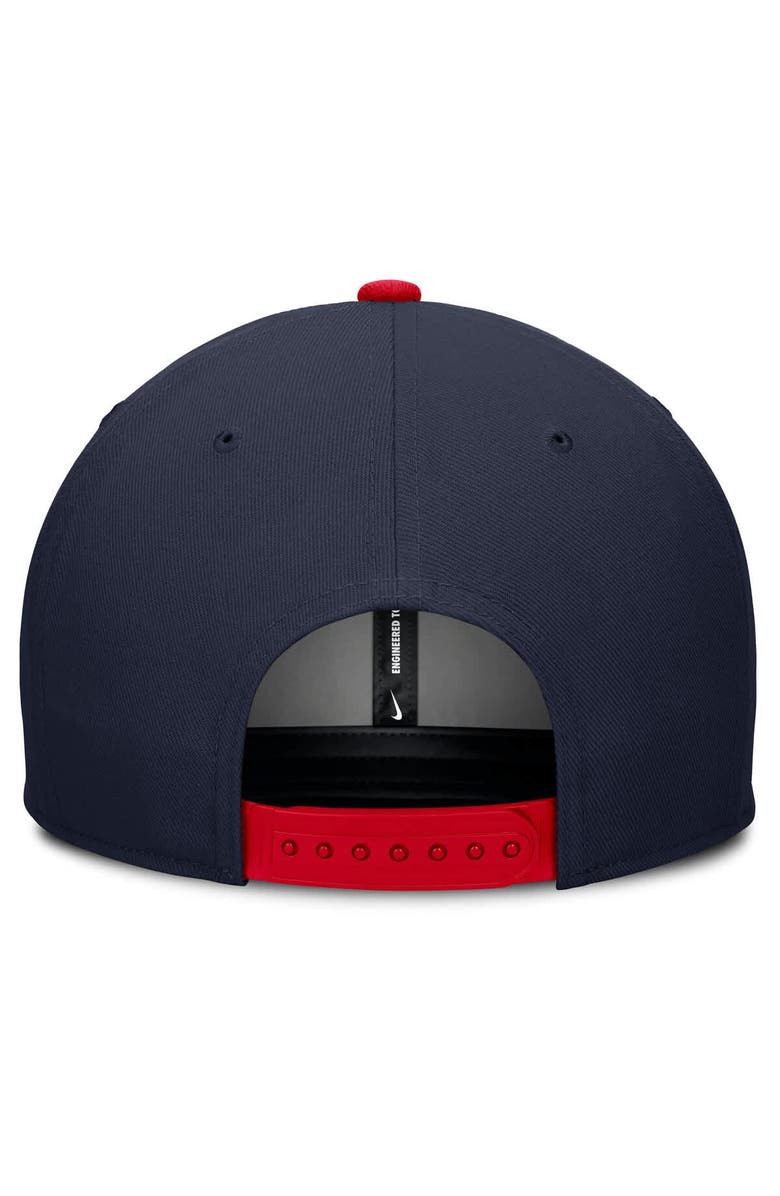 Nike Men's Nike Navy/Cream Arizona Wildcats Pro Legacy Script Snapback Hat, Alternate, color, Navy