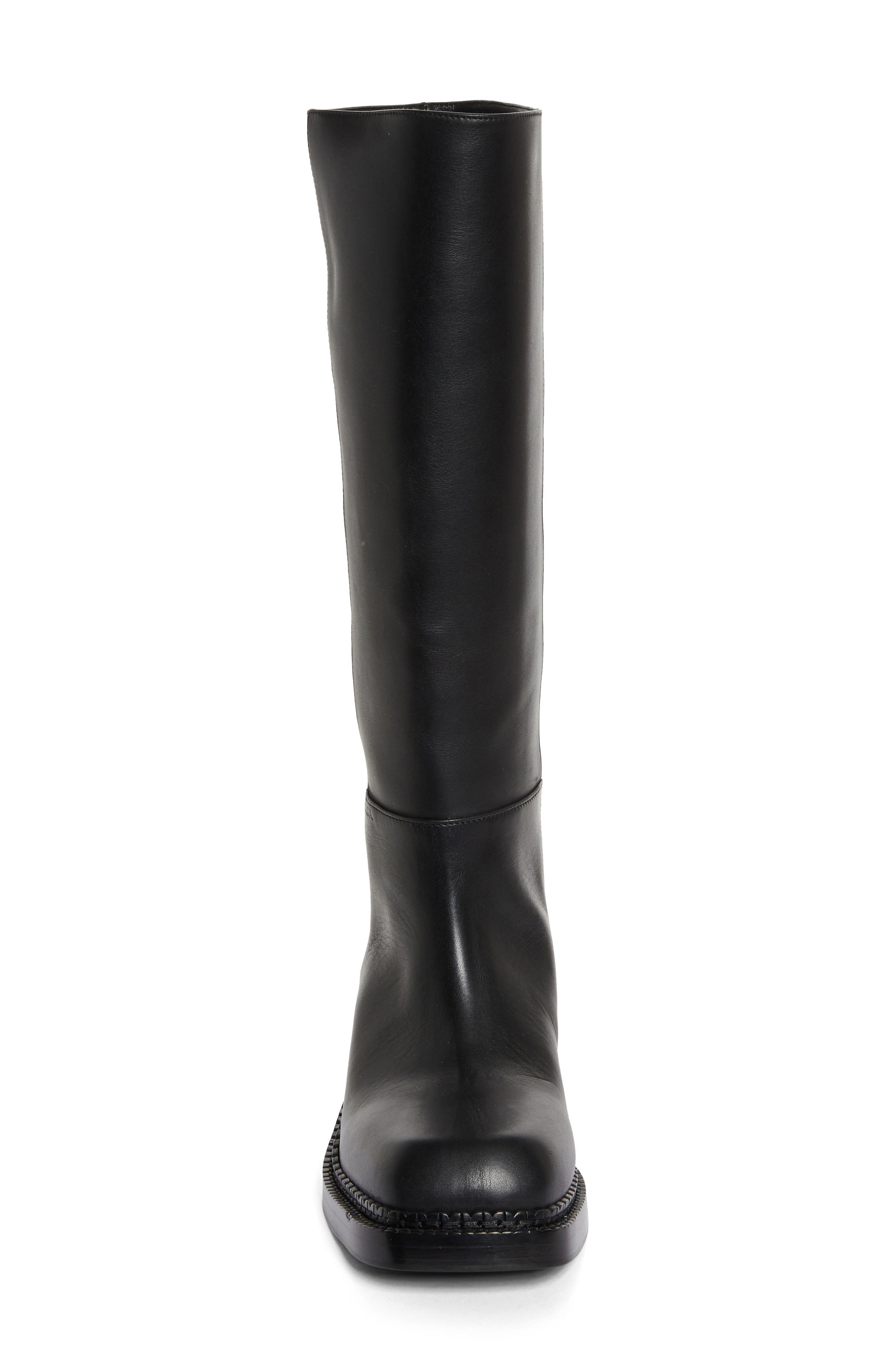 Runway Knee High Boot, Alternate, color, NERO