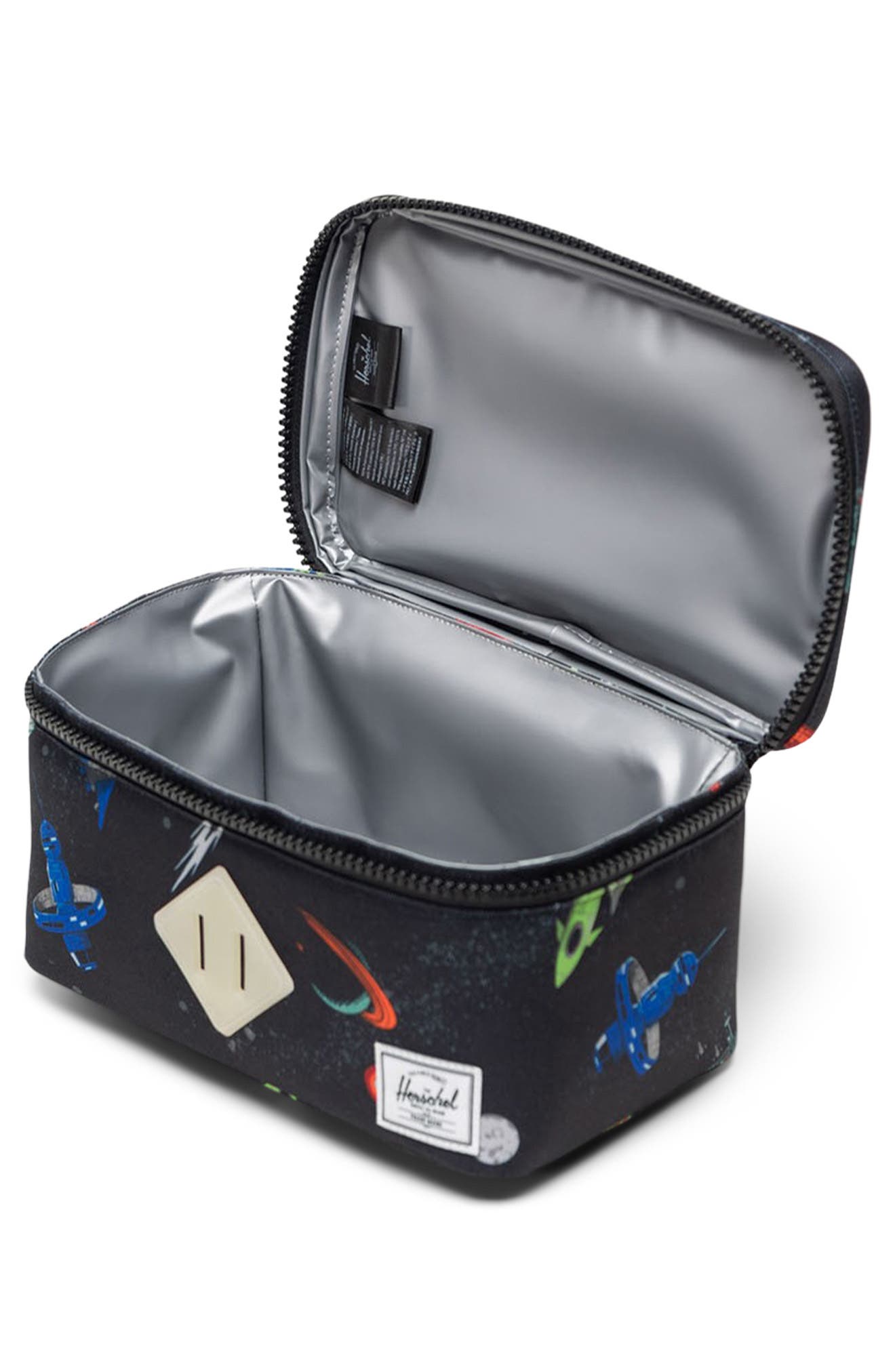 Herschel Supply Co. Kids' Heritage Lunch Bag, Alternate, color, Space Adventure Glow